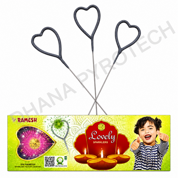 Heart Shaped Sparklers