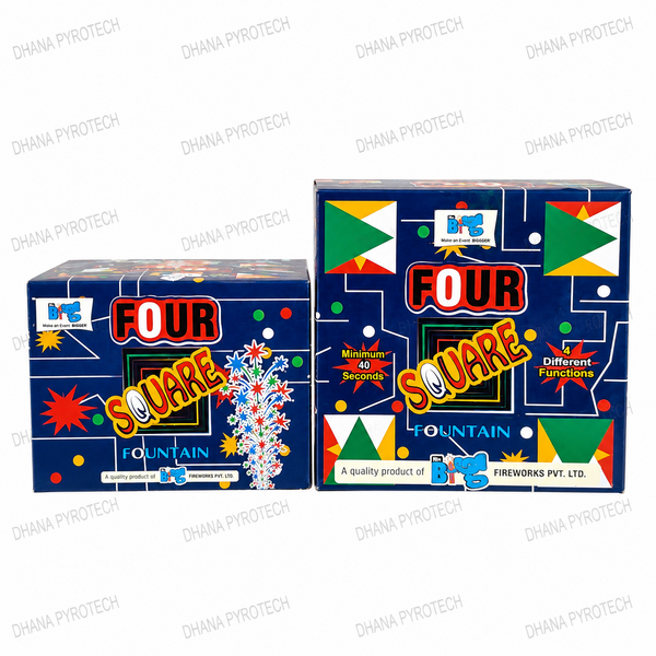 Four Square (4 Step Multicolour)