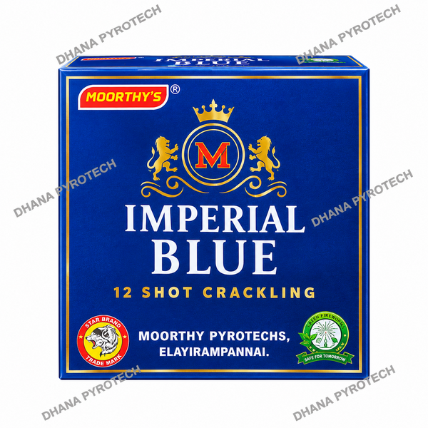 Imperial Blue (2" 12 shot cracking)