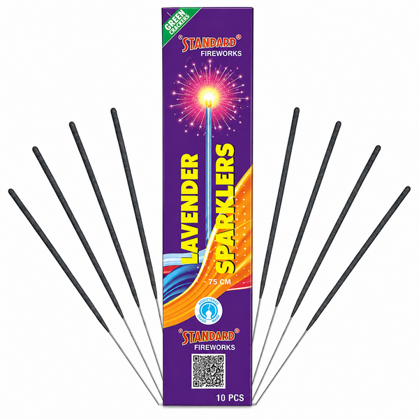 15 cm Lavender Sparklers