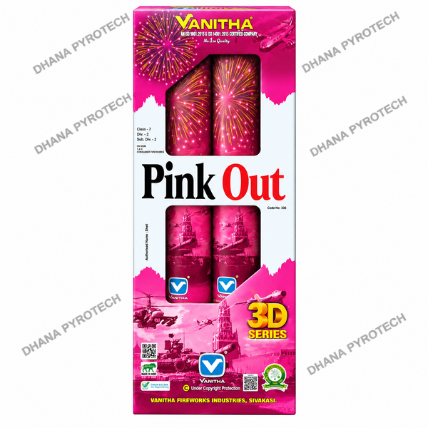 4 1/2" Pink Out