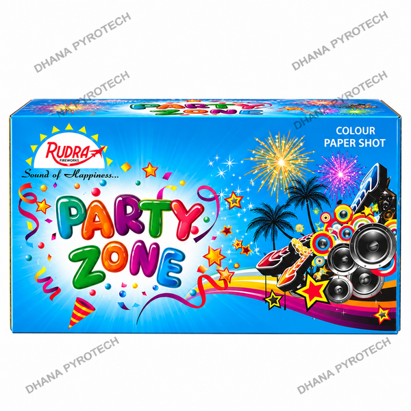 Party Zone (Four Colour Paper Shot)
