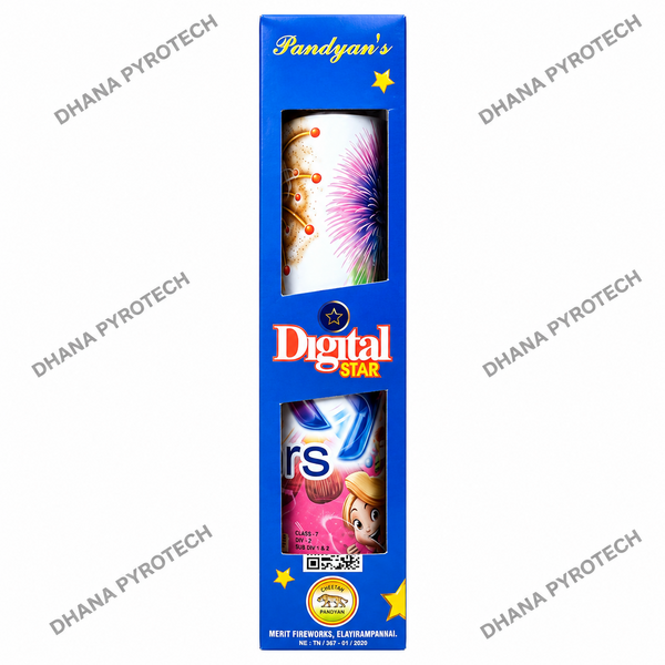 3 1/2" Digital Star (Full Cracking)