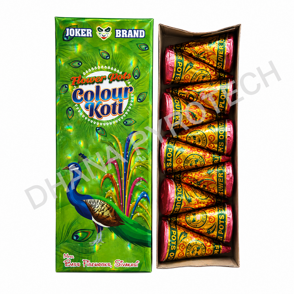 Flower Pots Colour Koti