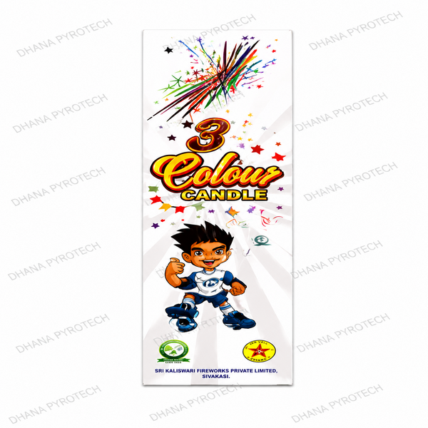 Three Colour Candle (Navrang)