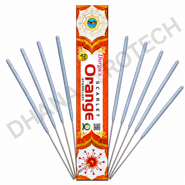 15 cm Orange Sparklers